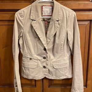 Sonoma Cotton Blazer
